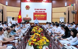 Phiên họp thường kỳ Ủy ban Nhân dân tỉnh tháng 5