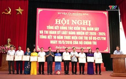 Hoằng Hoá tổng kết 10 năm thực hiện Chỉ thị số 05 của Bộ Chính trị