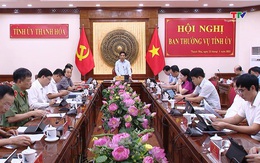 Hội nghị Ban Thường vụ Tỉnh ủy tháng 5/2025