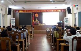 Thường Xuân lấy ý kiến về dự thảo Nghị quyết sửa đổi, bổ sung một số điều của Hiến pháp năm 2013