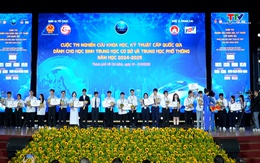 Thanh Hoá có 2 học sinh dự ISEF 2025 được miễn thi tốt nghiệp THPT