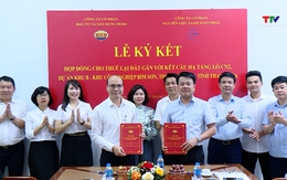 Ký kết hợp đồng cho thuê đất triển khai dự án Nhà máy sản xuất nguyên liệu xanh Bỉm Sơn