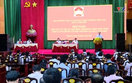 Chủ tịch UBND tỉnh Đỗ Minh Tuấn tiếp xúc cử tri thị xã Nghi Sơn