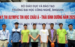 Việt Nam xếp thứ 5 tại Olympic Tin học châu Á Thái Bình Dương 2025