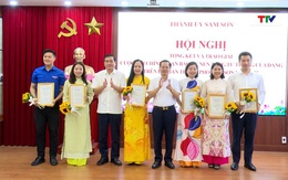 Sầm Sơn tổng kết cuộc thi chính luận bảo vệ nền tảng tư tưởng của Đảng năm 2025