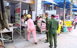 Giải toả hành lang giao thông trên tuyến đường Hải Thượng Lãn Ông