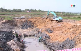 Nhiều công trình thủy lợi, đê điều khó hoàn thành đúng kế hoạch đề ra