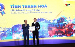 Thanh Hóa tăng 9 bậc trên bảng xếp PCI