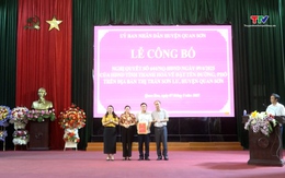 Quan Sơn công bố đặt tên đường, phố trên địa bàn thị trấn Sơn Lư