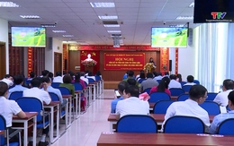Thành phố Thanh Hóa trao giải cuộc thi chính luận Bảo vệ nền tảng tư tưởng của Đảng