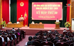 Kỳ họp thứ 29 - Hội đồng nhân dân huyện Hoằng Hóa khóa XXI, nhiệm kỳ 2021 - 2026