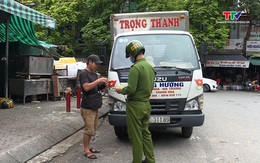 Công an phường Lam Sơn đảm bảo trật tự an toàn giao thông