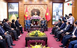 Bí thư Tỉnh ủy tiếp đoàn đại biểu thành phố Seongnam, Hàn Quốc
