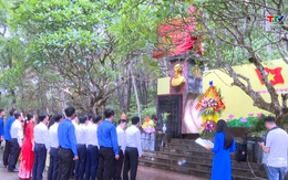 Thành phố Thanh Hóa dâng hương nhân kỷ niệm 95 năm Ngày thành lập Chi bộ Đảng cộng sản đầu tiên của Đảng bộ tỉnh Thanh Hóa