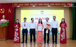 Công bố các quyết định về sắp xếp tổ chức bộ máy, cán bộ cơ quan Ủy ban MTTQ tỉnh Thanh Hóa
