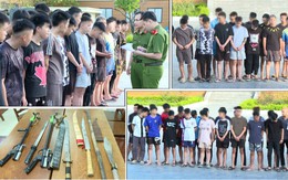 Tạm giữ hình sự 38 đối tượng gây rối trật tự công cộng