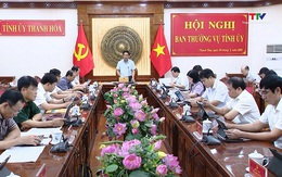 Hội nghị Ban Thường vụ Tỉnh ủy tháng 6/2025