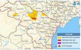 Khu vực tỉnh Thanh Hóa khả năng có mưa, mưa vừa và dông