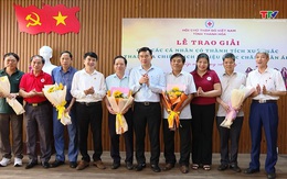 Hội Chữ thập đỏ tỉnh Thanh Hoá tổ chức Sơ kết hoạt động 6 tháng đầu năm và tổng kết "Tháng nhân đạo" năm 2025