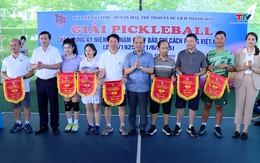 Khai mạc giải Pickleball chào mừng 100 năm ngày Báo chí Cách mạng Việt Nam