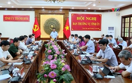 Ban Thường vụ Tỉnh ủy cho ý kiến đối với kế hoạch tổ chức vận hành hoạt động của xã, phường mới