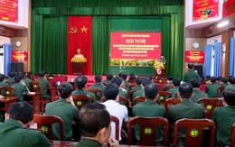 Công bố Quyết định thành lập Đảng bộ Ban Chỉ huy Bộ đội Biên phòng trực thuộc Đảng bộ Quân sự tỉnh