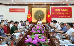 Hội nghị Ban Thường vụ Tỉnh uỷ ngày 14/7