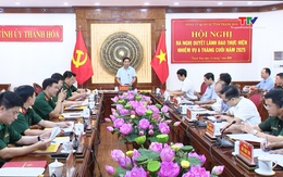 Đảng ủy Quân sự tỉnh quyết tâm lãnh đạo thực hiện thắng lợi nhiệm vụ 6 tháng cuối năm 2025