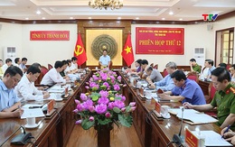 Phiên họp thứ 12 Ban Chỉ đạo phòng, chống tham nhũng, lãng phí, tiêu cực tỉnh