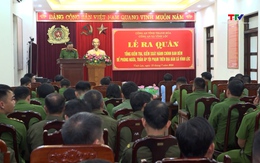 Công an xã Vĩnh Lộc ra quân tổng kiểm tra, kiểm soát hành chính ban đêm