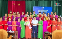 Hội Liên hiệp phụ nữ xã Thọ Lập công bố các quyết định về công tác tổ chức và cán bộ