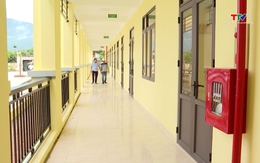 Gấp rút hoàn thiện trường lớp cho năm học mới