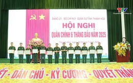 Hội nghị Quân chính 6 tháng đầu năm 2025