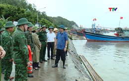 Xã Hoằng Tiến chủ động ứng phó với bão số 3