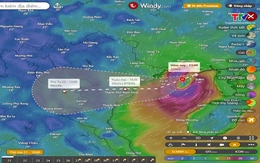 Bão số 3 cách Quảng Ninh khoảng 100 km