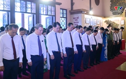 Dâng hương tưởng nhớ Chủ tịch Hồ Chí Minh, các Bà mẹ Việt Nam anh hùng, các anh hùng liệt sỹ nhân kỷ niệm 78 năm ngày thương binh liệt sỹ 27/7