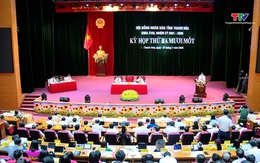 HĐND tỉnh Thanh Hoá khoá XVIII khai mạc Kỳ họp thứ 31