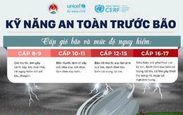 Khuyến cáo 10 kỹ năng an toàn khi bão số 3 đổ bộ