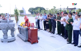 Hiệp hội doanh nghiệp Thanh Hoá dâng hương tri ân các Anh hùng liệt sĩ