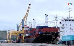 Khai trương tuyến vận tải container ven biển Hải Phòng – Nghi Sơn