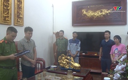 Triệu tập, khám xét nơi ở của 4 đối tượng liên quan đến đường dây tổ chức đánh bạc, đánh bạc