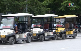 Sầm Sơn triển khai quy định mới với xe điện: An toàn nhưng chưa thuận tiện