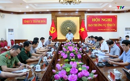 Hội nghị Ban thường vụ Tỉnh ủy