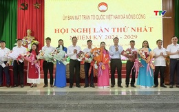 Hội nghị Ủy ban Mặt trận Tổ quốc Việt Nam xã Nông Cống lần thứ nhất, nhiệm kỳ 2024 - 2029