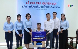 Bảo hiểm VietinBank Thanh Hóa chi trả hơn 1,7 tỷ đồng quyền lợi bảo hiểm khoản vay cho khách hàng