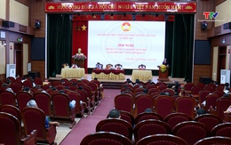 Đại biểu Quốc hội tiếp xúc cử tri tại các xã Thiệu Hoá, Triệu Sơn