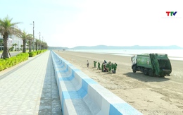 Sầm Sơn duy trì bãi biển sạch đẹp