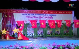 Xã Quảng Bình: Giao lưu văn nghệ niềm tin dâng Đảng