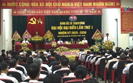 Đại hội Đảng bộ xã Thạch Bình lần thứ nhất, nhiệm kỳ 2025 - 2030