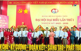 Đại hội Đại biểu Đảng bộ xã Thiệu Tiến lần thứ Nhất 
nhiệm kỳ 2025 - 2030